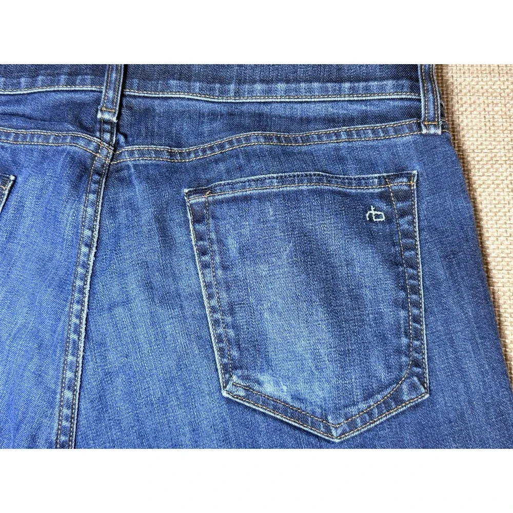 Rag & Bone Jeans Mens 36 Fit 2 Slim Leg Standard Issue Dark Vintage Denim
